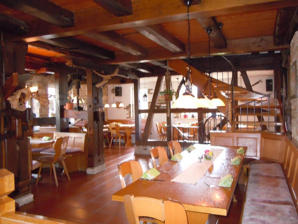 Landgasthof Zur Untermuehle Datterode Exterior foto